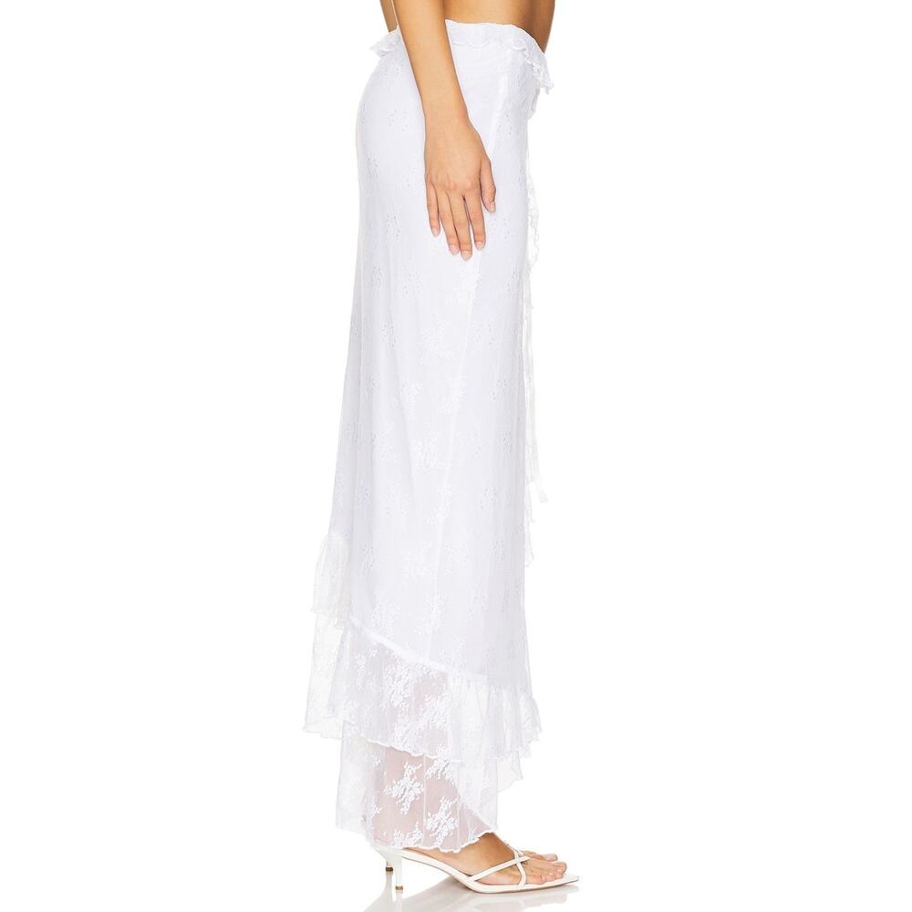 Majorelle Leonie Maxi Skirt - XS - White - Picture 2 of 6